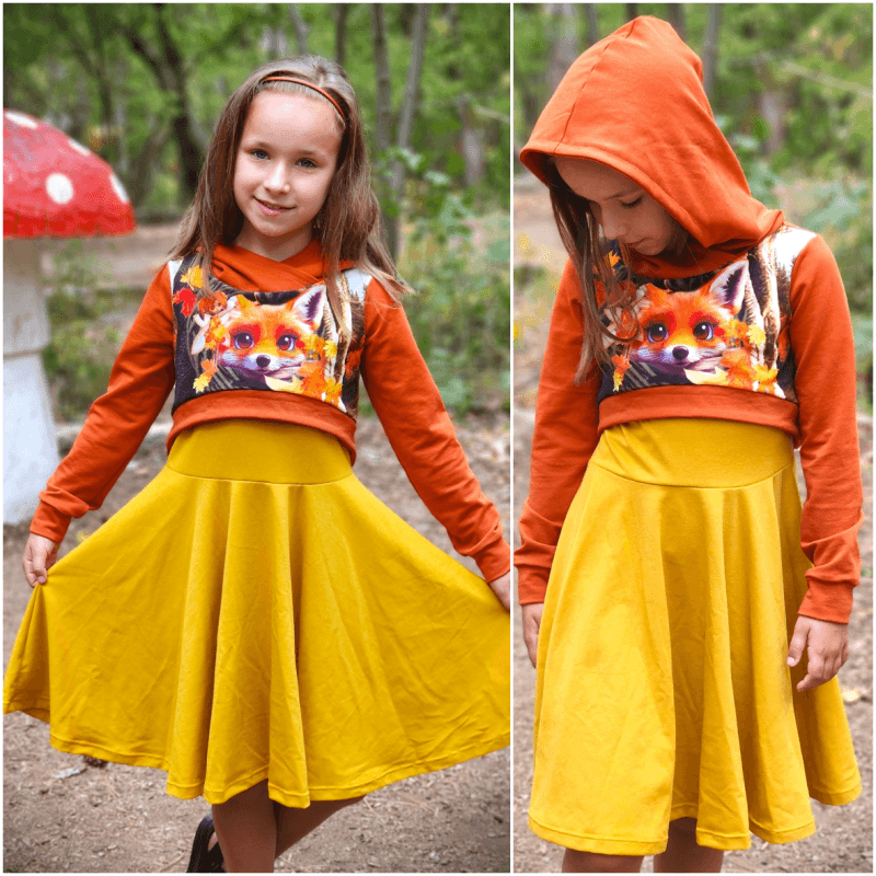 Schnittmuster Kleid Becky Gr. 80 bis 152 - Sewando