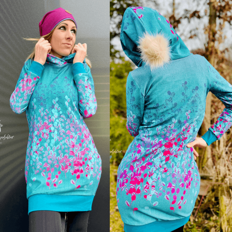 Schnittmuster Pullover Avery Gr. 32 bis 48 - Sewando