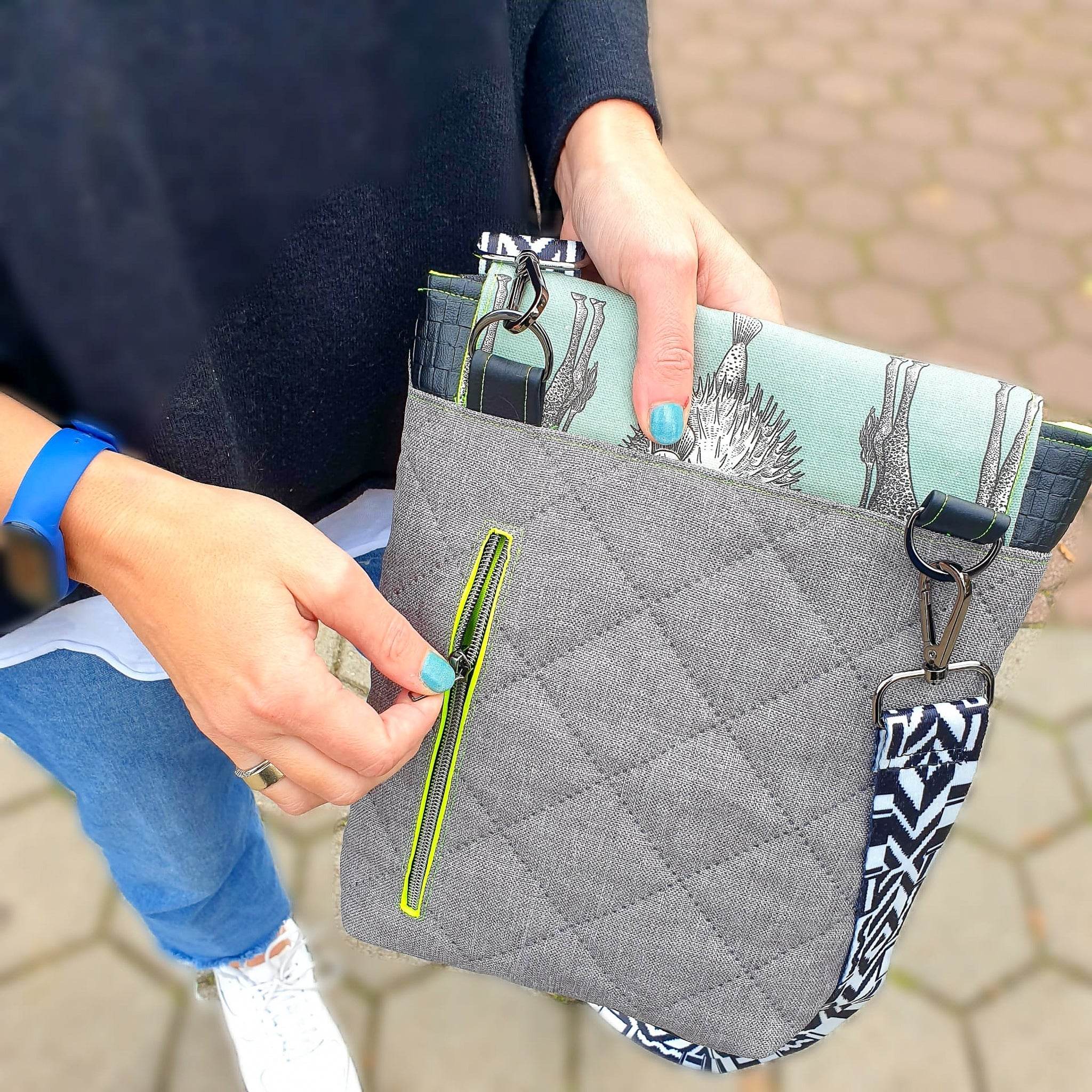 ohHarri Maxi * Taschen - Schnittmuster - eBook * Crossbodybag - Sewando