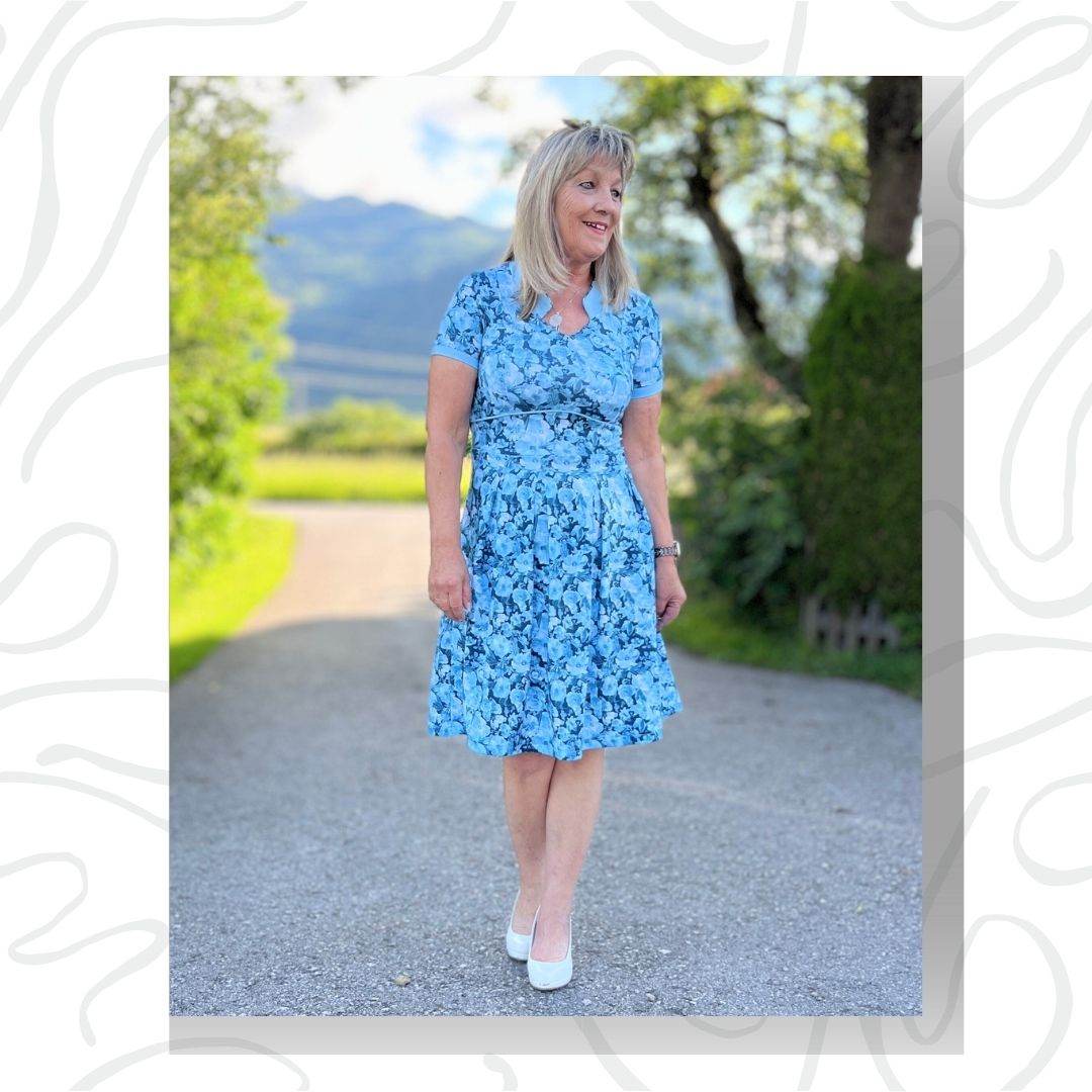 NÉA - DAMENKLEID - 2 STYLES - EBOOK - 32-46 Schnittmuster - Sewando