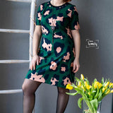 Schnittmuster Ebook Hoodiekleid UDINE Gr. 32-56 : - Sewando