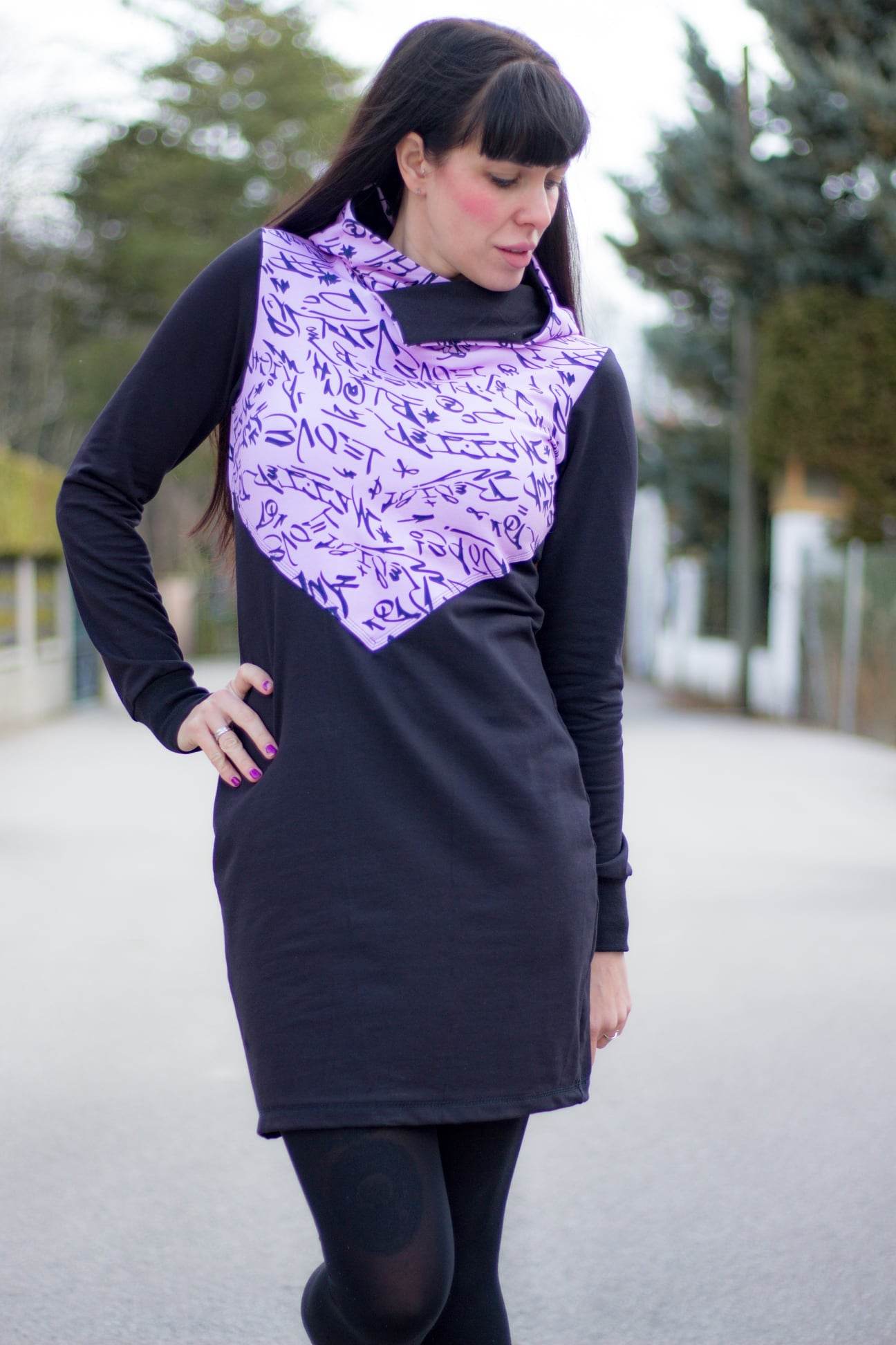 Schnittmuster Ebook Hoodiekleid UDINE Gr. 32-56 : - Sewando