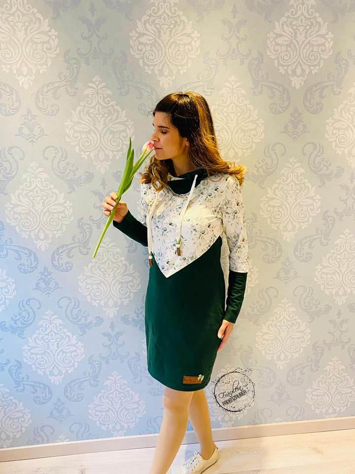 Schnittmuster Ebook Hoodiekleid UDINE Gr. 32-56 : - Sewando