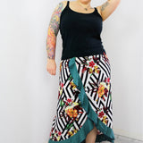 Schnittmuster Volant-Rock DORADA Gr. XS-XXL : - Sewando