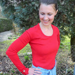 Schnittmuster E-Book Shirt MissKnopf für Wolleseide Gr. 32-52 - Sewando