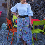Schnittmuster Volant-Rock DORADA Gr. XS-XXL : - Sewando