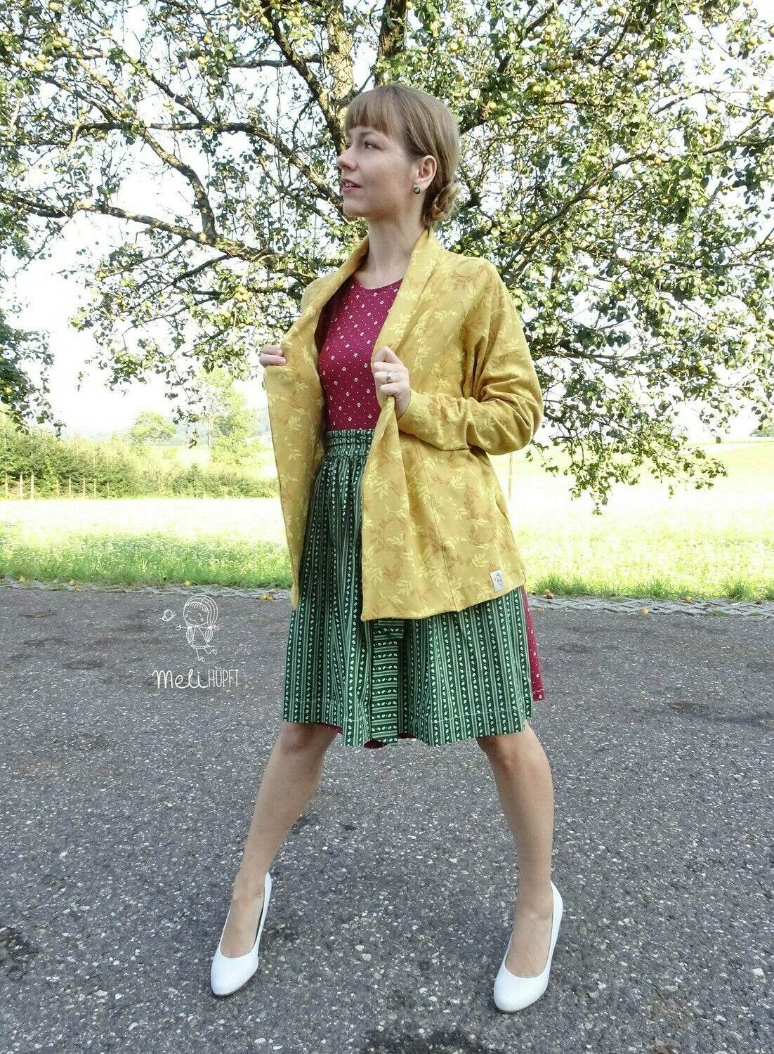 Schnittmuster Cardigan Damen Gr. 32-50 : - Sewando