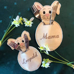 Stickdatei Bestecktasche / Gutscheintasche Hase (personalisierbar) in 2 Größen - Sewando