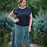 Schnittmuster Volant-Rock DORADA Gr. XS-XXL : - Sewando