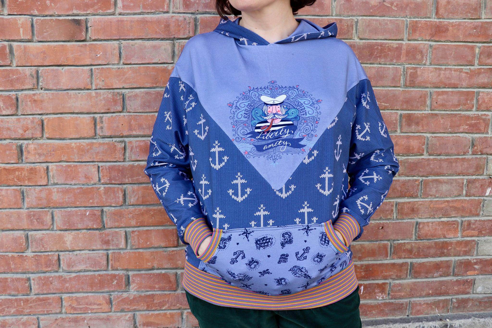 Schnittmuster Frühlingserwachen Damen Fledermausshirt Größe 32-54 - Sewando
