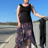 Schnittmuster Volant-Rock DORADA Gr. XS-XXL : - Sewando