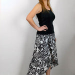 Schnittmuster Volant-Rock DORADA Gr. XS-XXL : - Sewando