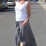 Schnittmuster Volant-Rock DORADA Gr. XS-XXL : - Sewando