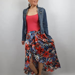 Schnittmuster Volant-Rock DORADA Gr. XS-XXL : - Sewando