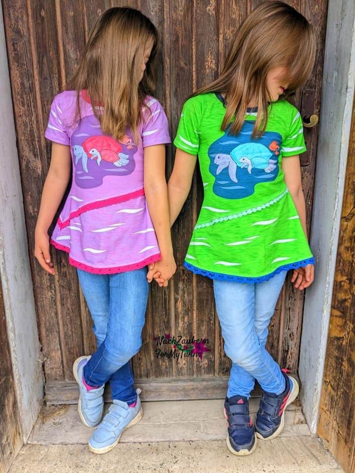 Schnittmuster Kleid Angel Gr. 80 bis 152 - Sewando
