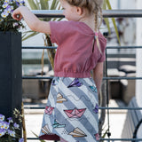 Schnittmuster Paket Kleid Schummelfummel Gr. 80-164 und Hose Popoblitzer Gr. 80-140