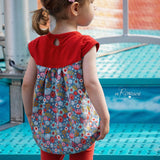 Schnittmuster Shirt / Kleid Vanessas Schlitzohr Gr. 80-140 - Sewando
