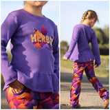 Schnittmuster Bea Rippshirt Gr. 74 bis 164 - Sewando