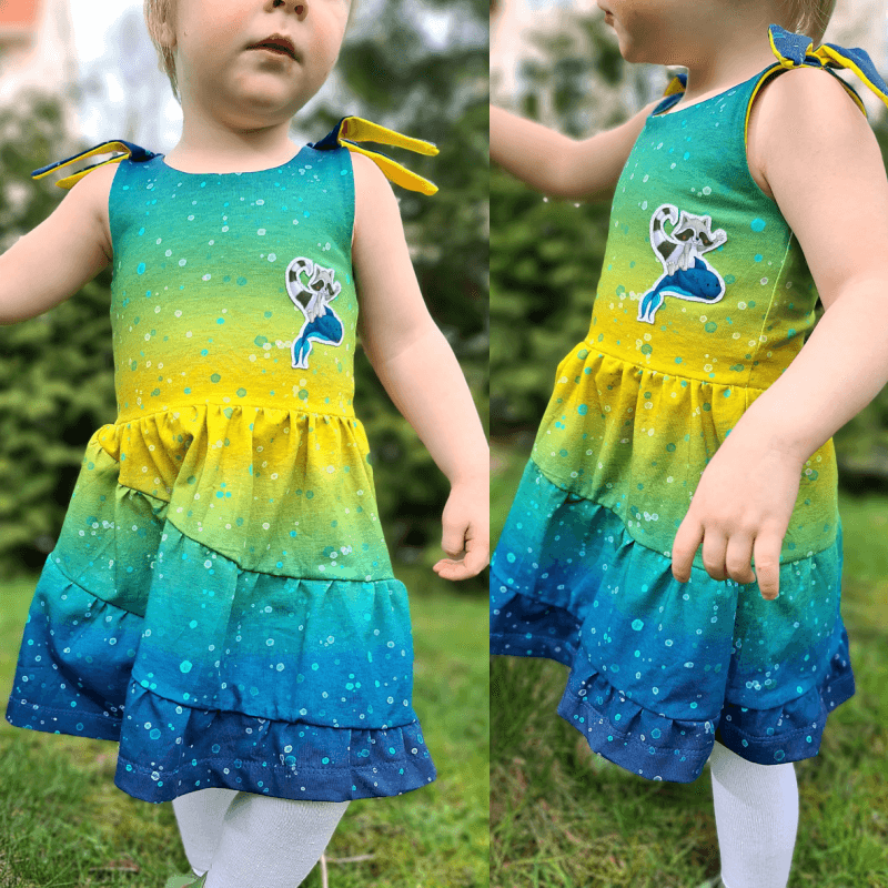 Schnittmuster Kleid Alilly Gr. 80 bis 152 - Sewando