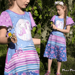 Schnittmuster Kleid Angel Gr. 80 bis 152 - Sewando