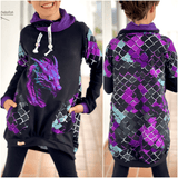 Schnittmuster Hoodie Bubble Gr. 80 bis 152 - Sewando