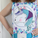 Applikationsvorlage Einhornliebe - Sewando