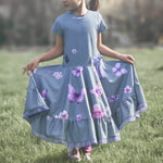 Schnittmuster Kleid Romance Größe 74 – 158 - Sewando