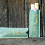 Stickdatei - Set "Beste Mama" (Schokoladenhüllen in div. Größen, Anhänger, Gutschein-Etui etc.)