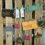 Stickdatei - Set "Beste Mama" (Schokoladenhüllen in div. Größen, Anhänger, Gutschein-Etui etc.)