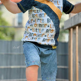 Schnittmuster Shirt Amigo Gr. 80 bis 152 - Sewando