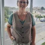 MØN.weste | Damen | 32-52 | Schnitt : - Sewando