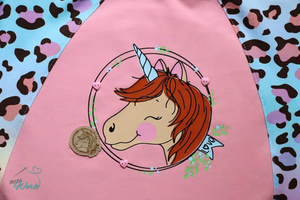 Plotterdatei Einhornliebe - Sewando
