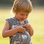 Sommer Outfitset Gr. 74 -104 Bermuda (3 Längen) & wandelbares Top/ Shirt / 2 Schnittmuster - Sewando