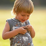 Sommer Outfitset Gr. 74 -104 Bermuda (3 Längen) & wandelbares Top/ Shirt / 2 Schnittmuster - Sewando