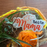 Stickdatei - Set "Beste Mama" (Schokoladenhüllen in div. Größen, Anhänger, Gutschein-Etui etc.)