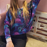 Schnittmuster Mini Cropped Pullover Gr. 98/104 - 158/164 - Sewando