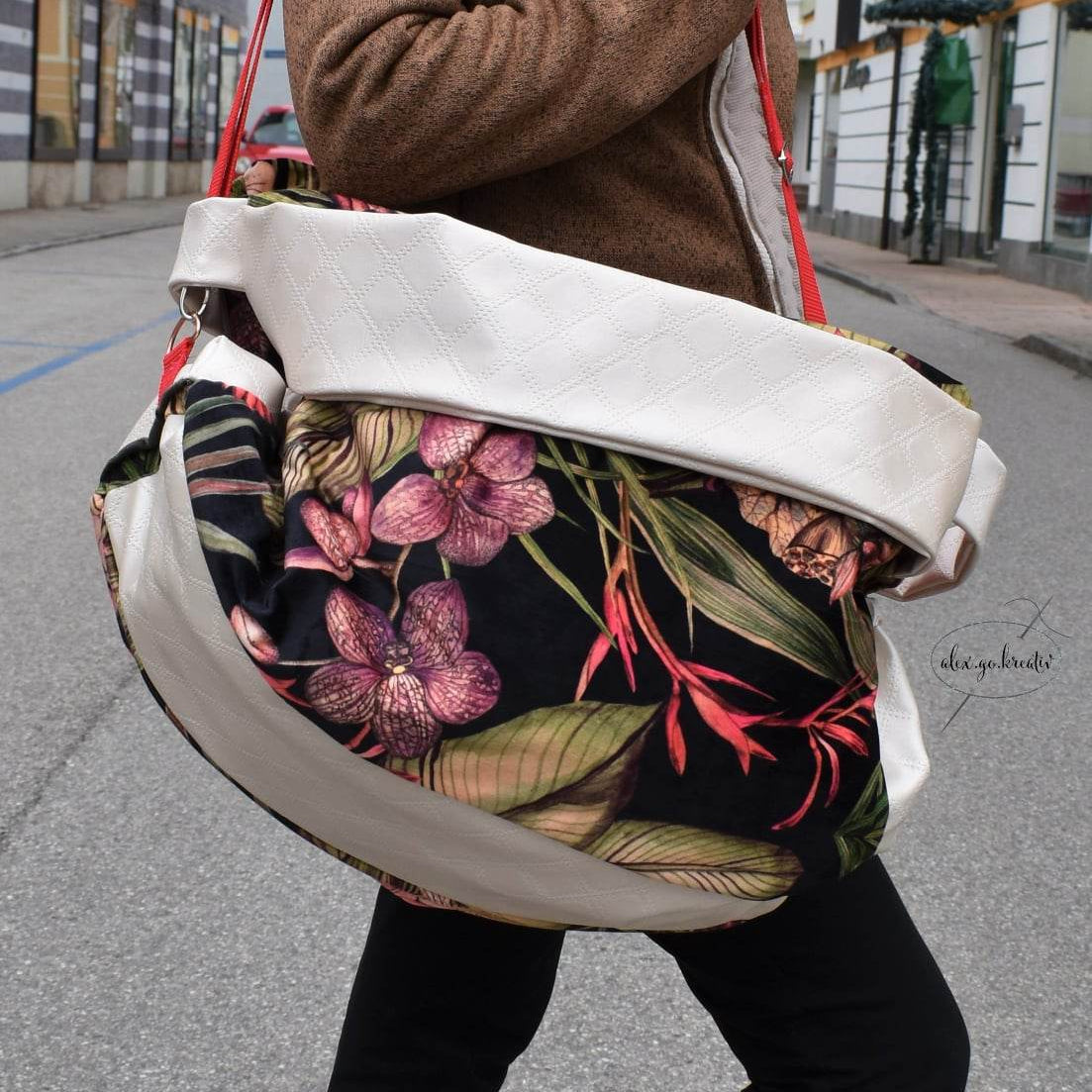 Sannys Knautschtasche - EBook und Nähanleitung - Sewando
