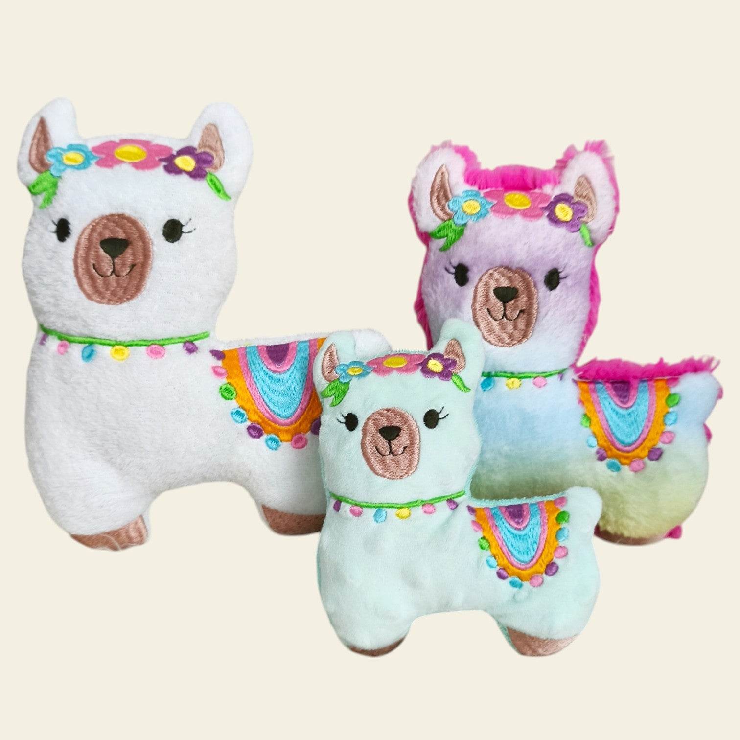 Stickdatei Lama In the Hoop Set 2522 - Sewando