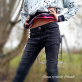 Schnittmuster Mini Cropped Pullover Gr. 98/104 - 158/164 - Sewando