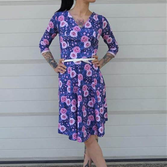 Schnittmuster und Ebook Kleid Poppy, Gr. 32-50 - Sewando