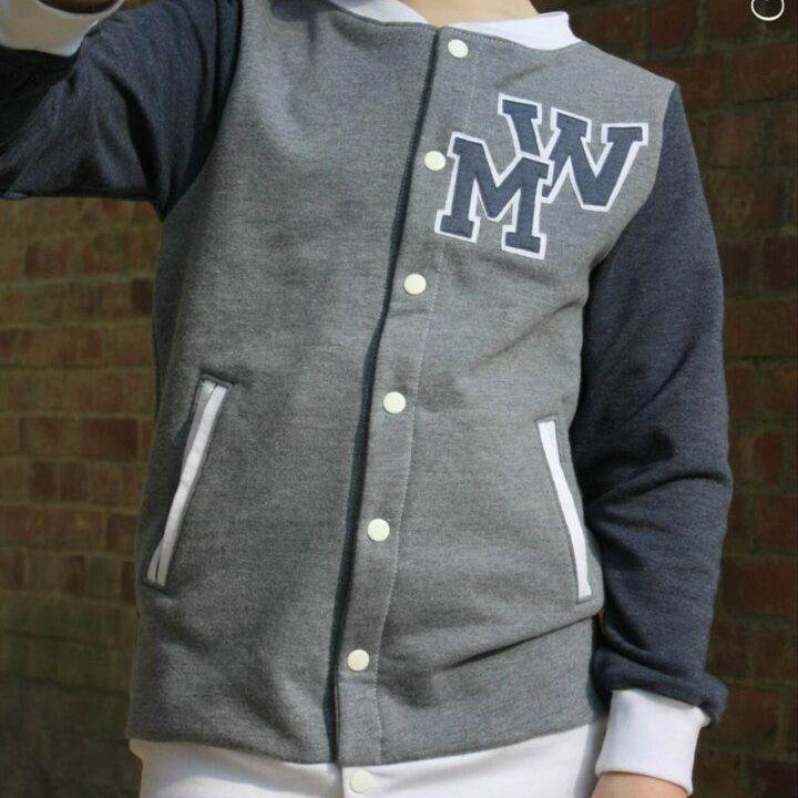 Lieblings-Collegejacke, Sweatjacke - C: Familien-Sparpaket für 69cm-140cm Körpergröße - Sewando