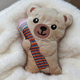 Stickdatei Teddy Bruno Schulkind für den 13x18 Rahmen