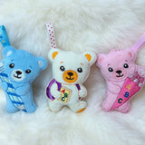 Stickdatei Schulkind Teddy Bruno als Taschenbaumler  In the Hoop Set 2698d
