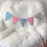 Stickdatei Wimpel Wimpelkette Set 4  26107