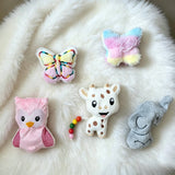 Stickdatei Mobile Tiere mit Giraffe, Elefant und Eule Set 26127