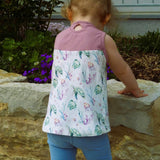 Schnittmuster Shirt / Kleid Vanessas Schlitzohr Gr. 80-140 - Sewando