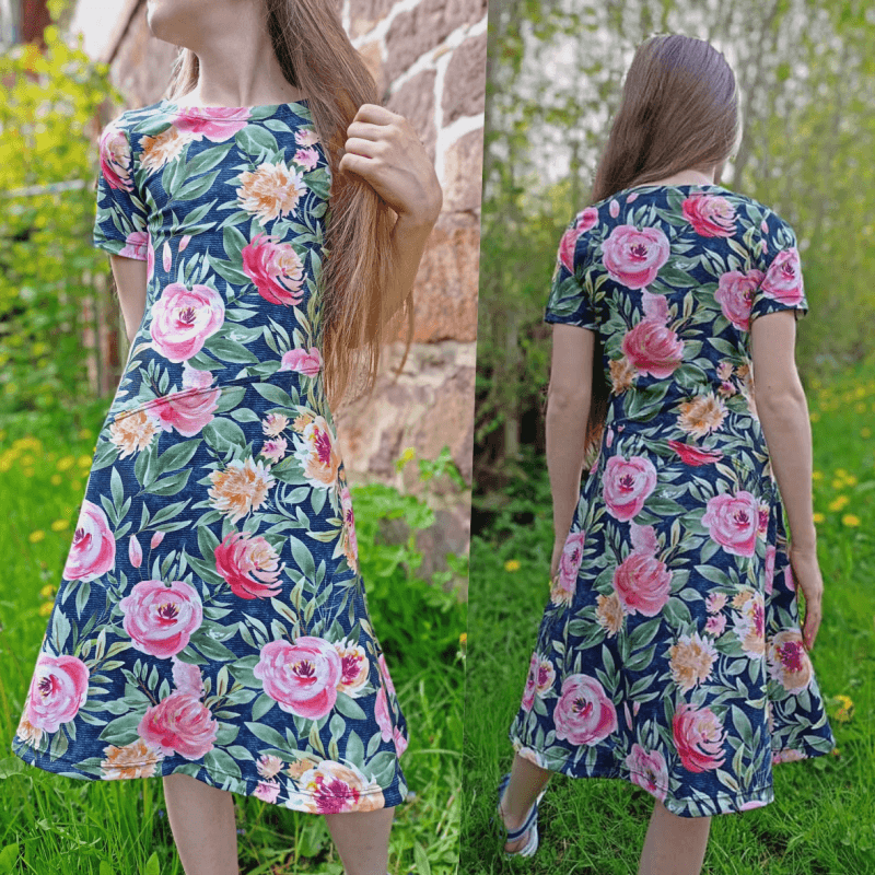 Schnittmuster Kleid Angel Gr. 80 bis 152 - Sewando