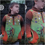 Schnittmuster Hoodie Bubble Gr. 80 bis 152 - Sewando