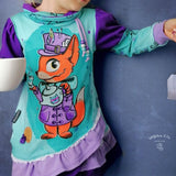 Schnittmuster Aya Pullover Kleid Gr. 80 bis 152 - Sewando