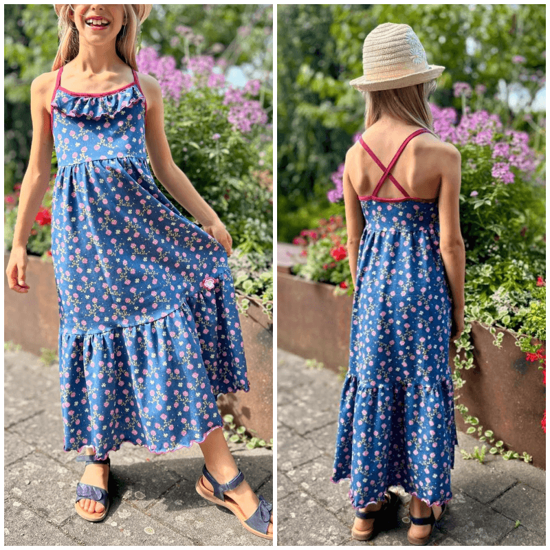 Schnittmuster Bijou Gr. 80 bis 158 Top/Tunika/Kleid - Sewando